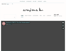 Tablet Screenshot of aminak.net